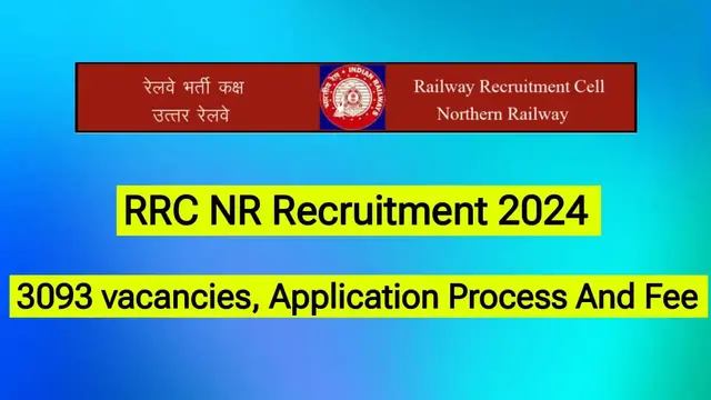 RRC NR Recruitment 2024